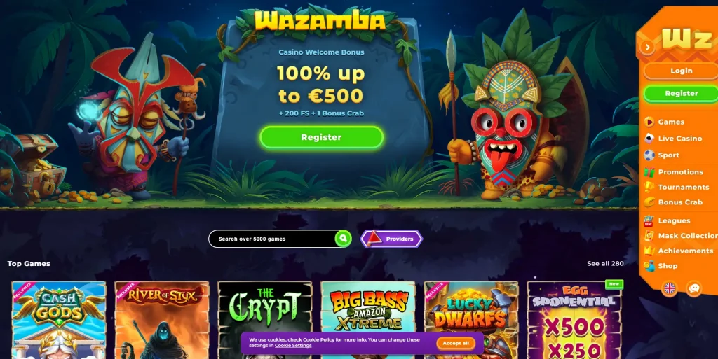 Wazamba Casino